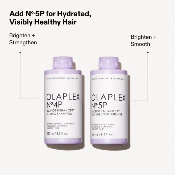 Nº.4P BLONDE ENHANCER™ TONING SHAMPOO LITER - Image 8
